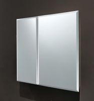 Шкаф зеркало для ванной Aquatek прямоугольное, 762*660*134 арт-AQ7808-MC — фото 6, Зеркальные шкафы в ванную