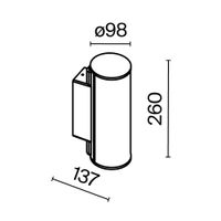 Товар: Настенный светильник (бра) Outdoor O434WL-L12GF3K - фото 8 Настенный светильник (бра) Outdoor O434WL-L12GF3K — фото 8, Уличное освещение