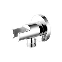 Подключение для душевого шланга с креплением для лейки, для LM4819C, хром, LM, арт-LM4885C — фото 1, Шланговые подключения