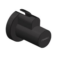 Декоративная накладка, Hansgrohe, для углового вентиля, цвет-матовый черный 13950670 — фото 1, Комплектующие для душевого оборудования