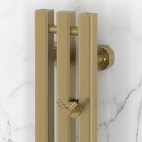 Полотенцесушитель водяной Сунержа Вердикт PRO 1200х100 Золотой шёлк арт-32-0459-1210 — фото 2, Водяные полотенцесушители