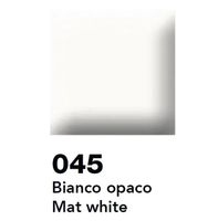 Смеситель термостат Bossini Apice Z035205.045 для ванны и душа встраиваемый внешняя часть на 3-6 потребителей цвет белый матовый — фото 1, Смесители