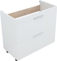 Товар: Тумба с раковиной Aquanet Ирис new 90 напольная 2 ящ. цв.белый глянец 00342094 - фото 7 Тумба с раковиной Aquanet Ирис new 90 напольная 2 ящ. цв.белый глянец 00342094 — фото 7, Тумбы с раковиной