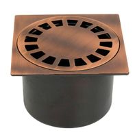 Товар: BANGKOK Трап душевой, 100x100 mm., медь арт-20219 - фото 1 BANGKOK Трап душевой, 100x100 mm., медь арт-20219 — фото 1, Трапы для душа