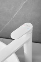 Смеситель для накладной раковины BELZ, белый, арт-B11713-8 — фото 6, Смесители для раковины