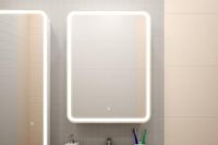 Товар: Зеркальный шкаф арт-МВК018 - фото 2 Зеркальный шкаф арт-МВК018 — фото 2, Зеркальные шкафы в ванную