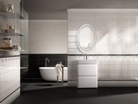 Раковина KIROVIT Олимпия 600 мебельная белый 4640021061152 арт-Вн Крв17 — фото 2, Раковины встраиваемые сверху