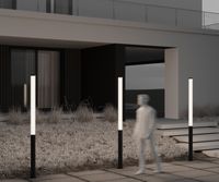 Садово-парковый светильник Outdoor O467FL-L100B3K — фото 7, Уличное освещение