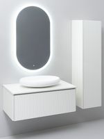 Тумба подвесная MONACO 90 /белый софт/ AQUA DE MARCO 2090WFMON — фото 8, Тумбы под раковину