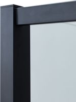 Боковая стенка Aquanet Pleasure Evo 800 профиль черный, прозрачное стекло арт-AE65-F80-BT — фото 10, Боковые стенки