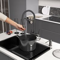 Смеситель Reflexion Lago RX9902GD для кухни с гибким изливом и подключением к фильтру, брашированное золото — фото 6, Смесители для кухни