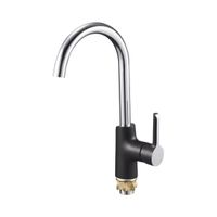 Смеситель для кухни G.Lauf ZOK4-A036YB, хром/черный — фото 1, Смесители для кухни