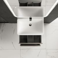 Товар: "S4" тумба под умывальник подвесная 60 см., цвет бежевый. арт-AQM900460BG - фото 4 "S4" тумба под умывальник подвесная 60 см., цвет бежевый. арт-AQM900460BG — фото 4, Тумбы под раковину