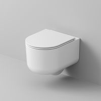 Унитаз подвесной Grossman (490х360х380) безободковый,белый с тонкой крышкой,микролифт,смыв торнадо,1 место арт-GR-4416SQ — фото 4, Подвесные унитазы