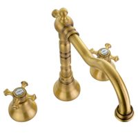 Товар: PRESTIGE См-ль д/раковины излив "змейка", на 3 отв., донный клапан "click-clack", бронза 31618 - фото 3 PRESTIGE См-ль д/раковины излив "змейка", на 3 отв., донный клапан "click-clack", бронза 31618 — фото 3, Смесители для раковины