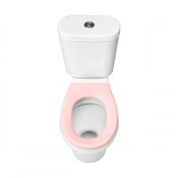 КАСПЕР Унитаз-компакт детский, горизонт. выпуск,1-а режим.арм,сиденье полипроп, пл.кр,розовый,САНТЕК 1WH501847 — фото 2, Напольные унитазы