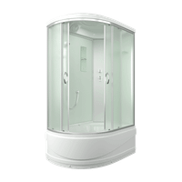 Душевая кабина ERLIT 35 серия матовое стекло арт-ER3512TPR-C3-RUS — фото 2, Душевые кабины