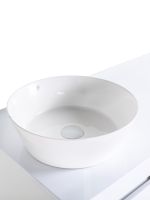 Orange Sistema STM-100TUW+RA Тумба напольная с раковиной под стиральную машину, белый STM-100TUW+RA — фото 8, Тумбы под раковину