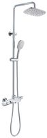 Душевая система с термостатом D&K Bayern , хром арт-DA2143741B14 — фото 1, Душевые стойки