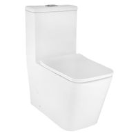 Унитаз-моноблок Azario Avanti 360х640х775 безободковый, система смыва Tornado, с быстросъемным сиденьем микролифт арт-AZ-6203 — фото 1, Напольные унитазы