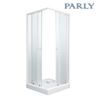 Ограждение VIVA90B N душевое Ceruttispa без поддона (90x90x195) — фото 197, Прямоугольные душевые уголки