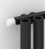 Отопительный радиатор Сунержа Кумир-0 EU50 левый 500х1170 17 секций Тёмный титан муар арт-15-0350-5017 — фото 1, Радиаторы отопления