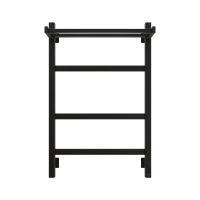 Полотенцесушитель электрический Grota Tela 530х800 черный Tela 530х800 RAL9005 EL — фото 4, Электрические полотенцесушители