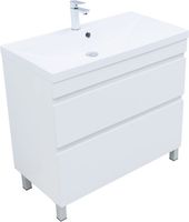 Товар: Тумба под раковину Aquanet Нота New 90 белый глянец 00344147 - фото 9 Тумба под раковину Aquanet Нота New 90 белый глянец 00344147 — фото 9, Тумбы под раковину