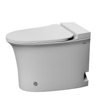 Товар: Унитаз ABBER Bequem AC1125P напольный белый с импульсным смывом - фото 7 Унитаз ABBER Bequem AC1125P напольный белый с импульсным смывом — фото 7, Приставные унитазы