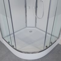 Товар: Душевая кабина Niagara Ultra NG-302-01 (100х100х220) низкий поддон(16см),стекло матовое,4 места 3020164 - фото 9 Душевая кабина Niagara Ultra NG-302-01 (100х100х220) низкий поддон(16см),стекло матовое,4 места 3020164 — фото 9, Душевые кабины