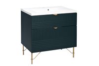 Комплект мебели "MONTE LUX" арт-14000014 — фото 3, Тумбы с раковиной