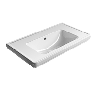 Товар: раковина подвесная CLASSIC 90x50 белый арт-8788111 - фото 2 раковина подвесная CLASSIC 90x50 белый арт-8788111 — фото 2, Раковины подвесные