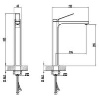 Товар: Смеситель для раковины-чаши Azario VISE высокий, керамический картридж, хром арт-AZ-VQQ168R30C - фото 1 Смеситель для раковины-чаши Azario VISE высокий, керамический картридж, хром арт-AZ-VQQ168R30C — фото 1, Смесители для раковины