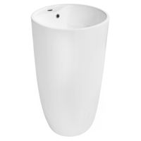 Раковина напольная Azario Tea 450х450х845 отдельностоящая, белый арт-AZ-M30148 — фото 1, Раковины напольные