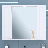 Зеркальный шкаф OSTIN 100 /AQUA DE MARCO 1100WCOST — фото 1, Зеркальные шкафы в ванную