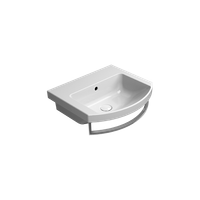 Товар: раковина подвесная/встраиваемая NORM 50x45 белый арт-8646111 - фото 3 раковина подвесная/встраиваемая NORM 50x45 белый арт-8646111 — фото 3, Раковины подвесные