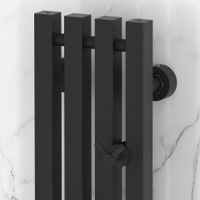 Полотенцесушитель водяной Сунержа Сатерленд PRO 1200х150 Тёмный титан муар арт-15-0457-1215 — фото 2, Водяные полотенцесушители