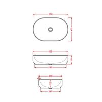 Раковина Artceram Atelier накладная цвет белый матовый арт-ATL002 05 00 — фото 2, Раковины накладные