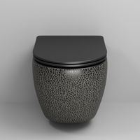 Товар: Унитаз Color (550х365х395)черный подвеснойбезободковый арт-GR-4411BBLS - фото 2 Унитаз Color (550х365х395)черный подвеснойбезободковый арт-GR-4411BBLS — фото 2, Подвесные унитазы