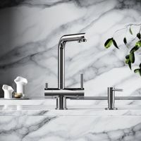 Товар: Смеситель для кухни SANCOS Foster с возможностью подключения фильтра для воды, цвет брашированный никель, арт. арт-SC4014BN - фото 4 Смеситель для кухни SANCOS Foster с возможностью подключения фильтра для воды, цвет брашированный никель, арт. арт-SC4014BN — фото 4, Смесители для кухни