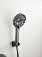 Смеситель для ванны с душем BELZ, оружейная сталь, арт-B61713-3 — фото 6, Смеситель для ванны