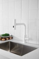 Смеситель для кухни с мультифункциональным изливом BELZ , белый арт-B74811-8 — фото 2, Смесители для кухни