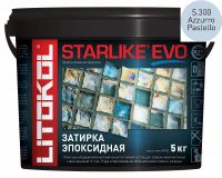 Затирка эпоксидная Litokol STARLIKE EVO S.300 AZZURRO PASTELLO 485310004 — фото 1, Затирка для плитки