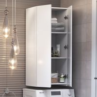 Шкаф VIGO Wing 50 подвесной белый (sh.WIN.50.2D белый) — фото 3, Шкафы для ванной