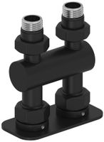 Товар: Модуль Модуль Сунержа 2х1/2" прямой EU50 Матовый чёрный арт-31-1537-1234 - фото 3 Модуль Модуль Сунержа 2х1/2" прямой EU50 Матовый чёрный арт-31-1537-1234 — фото 3, Комплектующие для полотенцесушителей