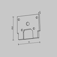Комплектующие для встраиваемой трековой системы Technical TRA034EC-SCCL-42B — фото 3, Комплектующие для освещения