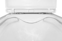 Унитаз-компакт Azario VARO 365х615х805 напольный, безободковый,с быстросъемным сиденьем Микролифт, полипропилен арт-AZ-2171 — фото 5, Напольные унитазы