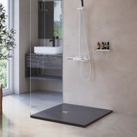 Товар: Душевой поддон квадратный RGW ST-G 80x80, каменный, графит, арт-16152088-02 - фото 2 Душевой поддон квадратный RGW ST-G 80x80, каменный, графит, арт-16152088-02 — фото 2, Душевые поддоны из искусственного камня