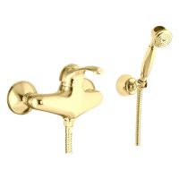 Смеситель для душа Webert Aurora , золото арт-AU870101010 — фото 1, Смесители для душа с лейкой