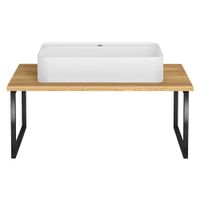 Столешница массив Оливия 800*470*20 арт-12391 — фото 3, Столешницы под раковину